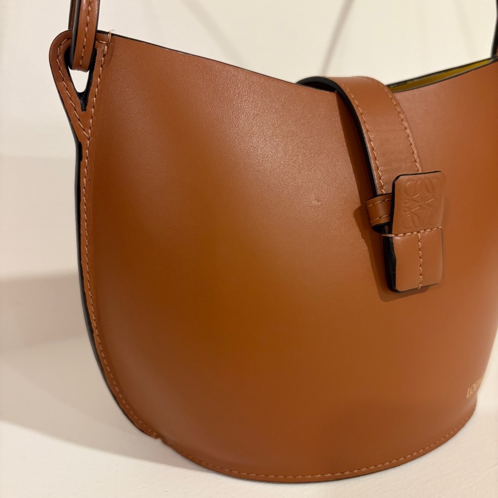 Loewe Leather Molded Bucket Bag - Picture 6 of 15